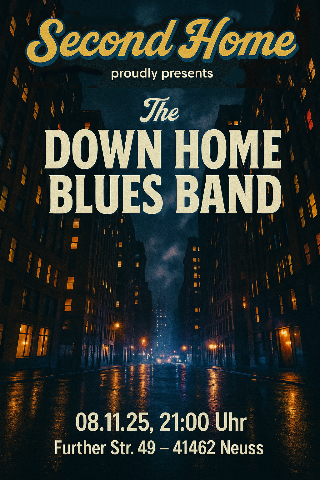 Down Home Blues Band im Second Home Neuss nov25